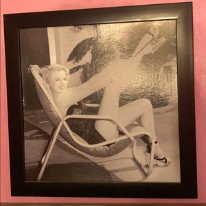 Framed Marilyn Monroe picture